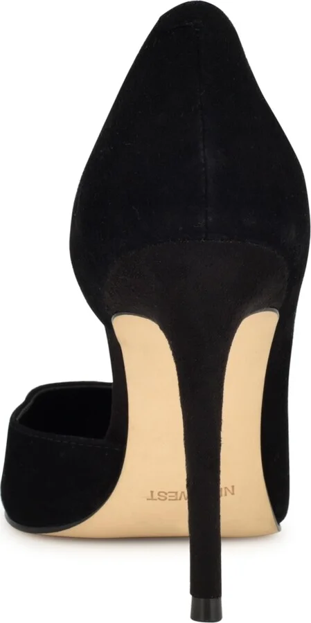 Nine West Women's Folowe Suede d'Orsay Stiletto Pumps - Image 3