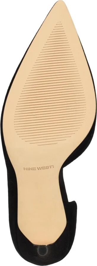 Nine West Women's Folowe Suede d'Orsay Stiletto Pumps - Image 5
