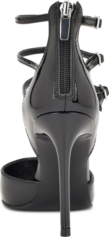 Nine West Women's Frann Pointy Toe D'Orsay Strappy Pumps - Image 3