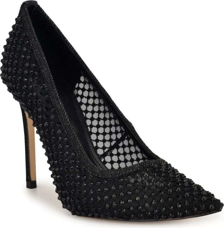Black Denim Mesh