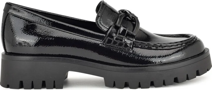 Nine West Women's Gables Chain Bit Lug Loafers - Image 6