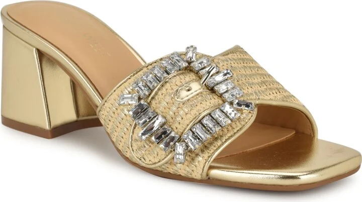 Nine West Women's Geanila Block Heel Dress Sandals - Image 7