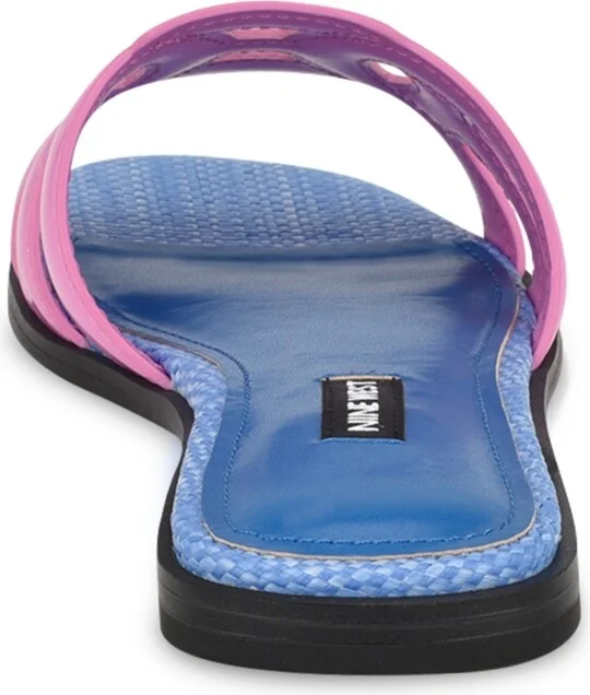 Nine West Women's Geena Cutout Flat Slip-On Sandals - Image 11