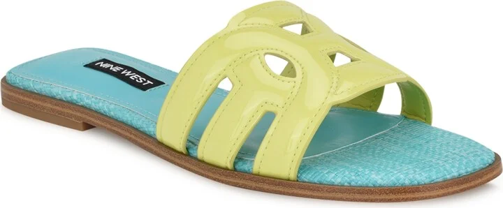 Neon Lemon Lime Patent