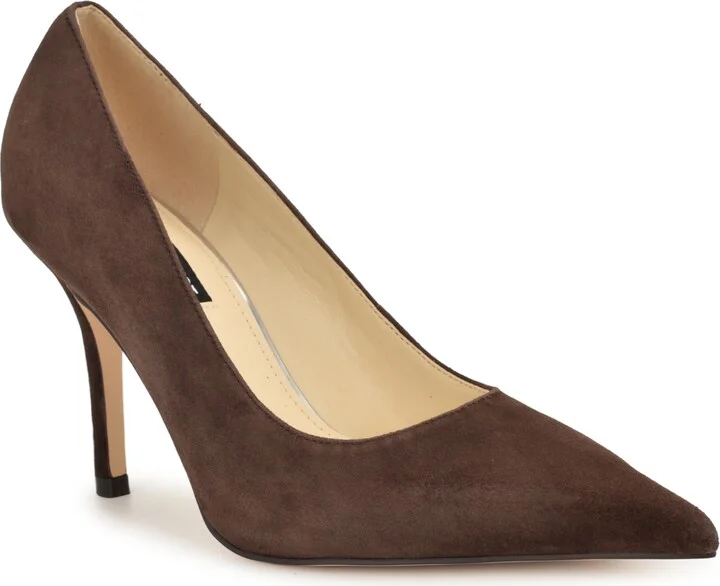 Dark Brown Suede