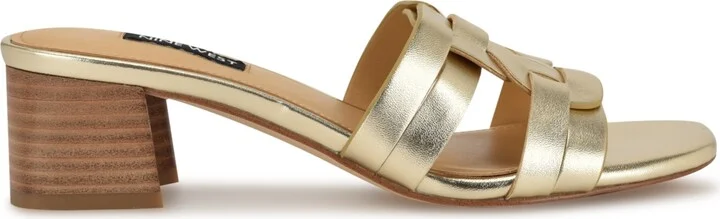 Nine West Women's Gennie Block Heel Dress Sandals - Image 2