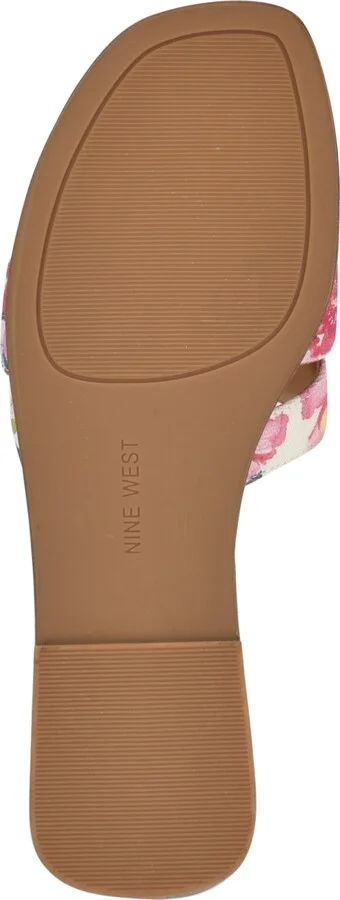 Nine West Women's Germani Woven Flat Slip-On Sandals - Image 9