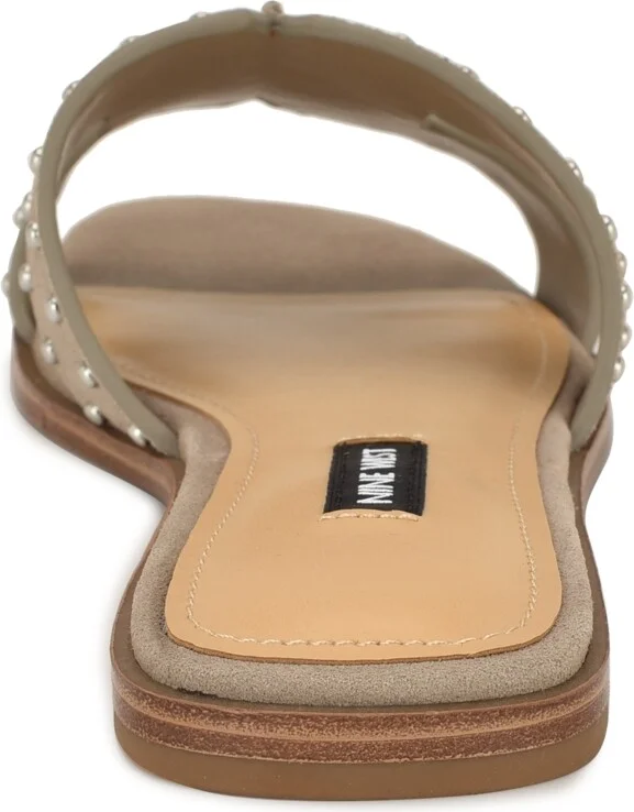 Nine West Women's Giny Cutout Flat Slide Sandals - Image 3