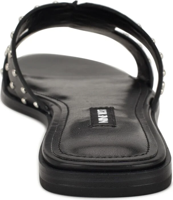 Nine West Women's Giny Cutout Flat Slide Sandals - Image 11