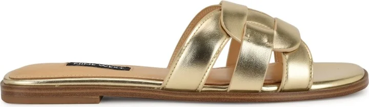 Nine West Women's Glorie Casual Flat Sandals - Image 7