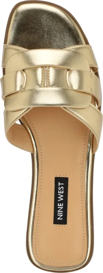 Nine West Women's Glorie Casual Flat Sandals - Image 9