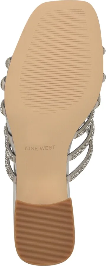 Nine West Women's Grassa Embellished Block Heel Dress Sandals - Image 10