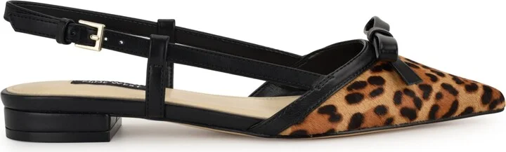 Nine West Women's Grean Pointy Toe Slingback Flats - Image 2