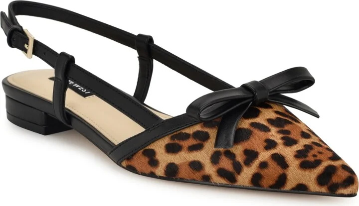 Nine West Women's Grean Pointy Toe Slingback Flats