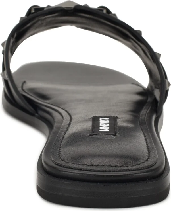 Nine West Women's Griyen Studded Flat Slide Sandals - Image 7