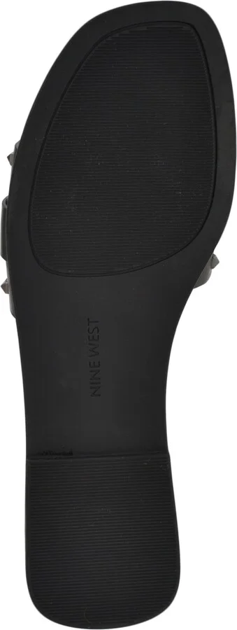 Nine West Women's Griyen Studded Flat Slide Sandals - Image 9