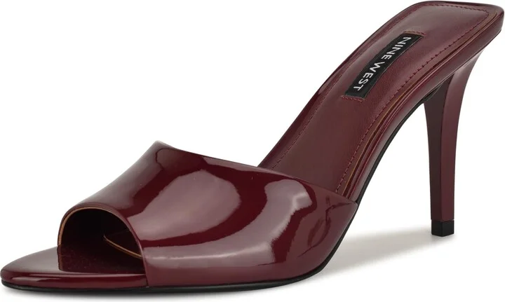 Dark Red Patent 600
