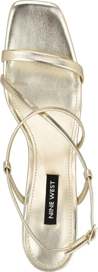 Nine West Women's Haya Strappy Square Toe Dress Sandals - Image 4