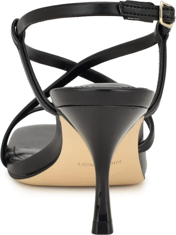 Nine West Women's Haya Strappy Square Toe Dress Sandals - Image 7