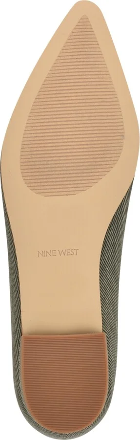 Nine West Women's Hearts Rhinestone Pointy Toe Flats - Image 5