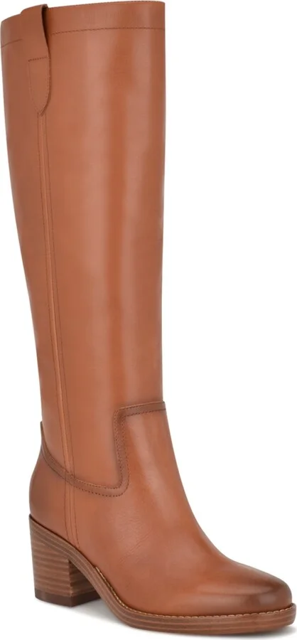 Nine West Women's Hecee Tall Block Heel Boots