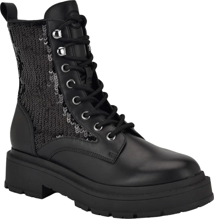 Black Smooth/Black Sequin 001