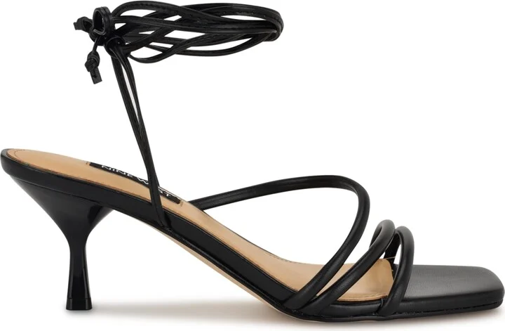 Nine West Women's Hendy Strappy Lace Up Dress Sandals - Image 2