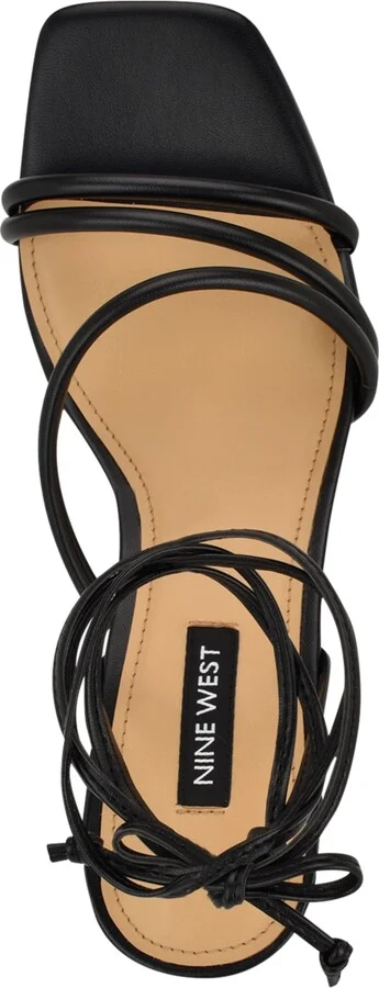 Nine West Women's Hendy Strappy Lace Up Dress Sandals - Image 4