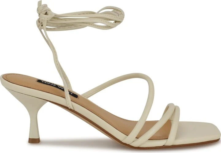 Nine West Women's Hendy Strappy Lace Up Dress Sandals - Image 6