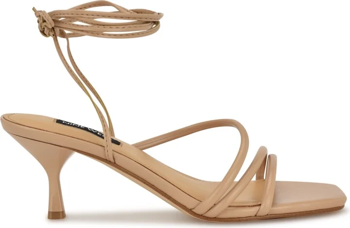 Nine West Women's Hendy Strappy Lace Up Dress Sandals - Image 10