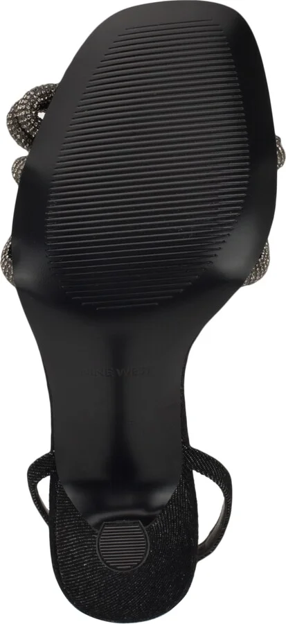 Nine West Women's Ivid Square Toe Tapered Heel Dress Sandals - Image 5