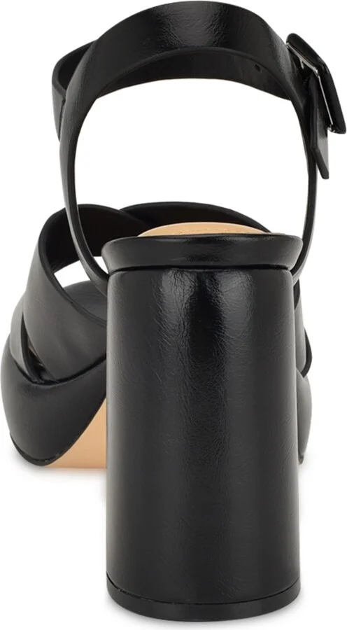Nine West Women's Jalissa Block Heel Open Toe Dress Sandals - Image 3
