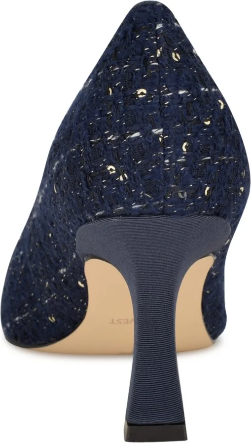 Nine West Women's Jaquee Pointy Toe Embellished Dress Pumps - Image 3