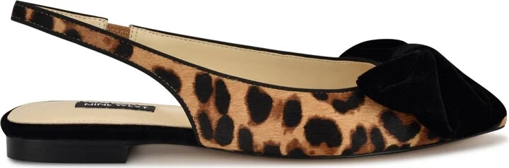 Nine West Women's Junnie Bow Slingback Dress Flats - Image 6