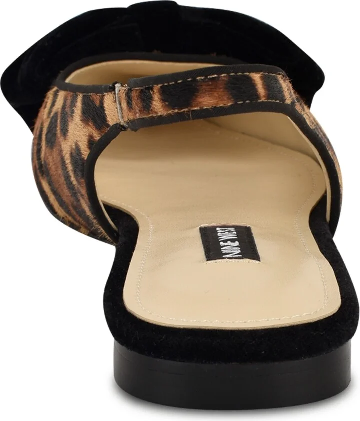 Nine West Women's Junnie Bow Slingback Dress Flats - Image 7
