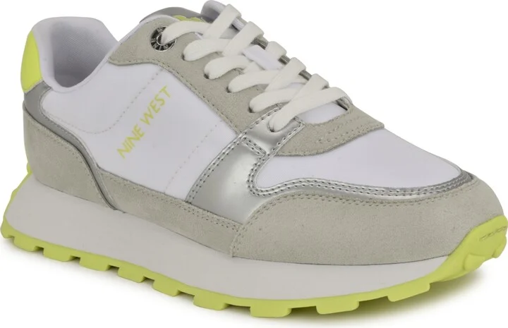 Light Grey,neon Yellow