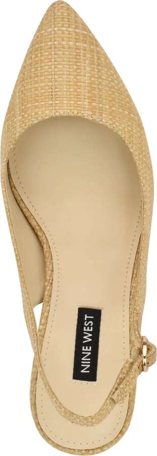 Nine West Women's Kamsee Block Heel Slingback Pumps - Image 4