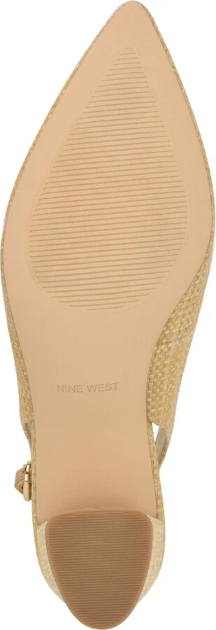 Nine West Women's Kamsee Block Heel Slingback Pumps - Image 6