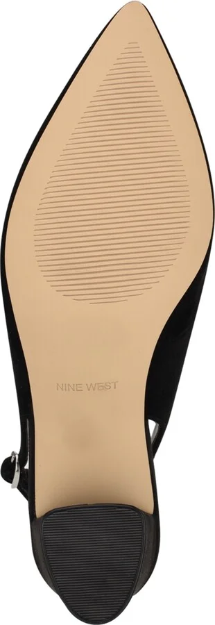 Nine West Women's Kamsee Block Heel Slingback Pumps - Image 10