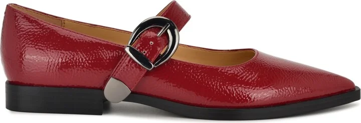 Nine West Women's Katrel Mary Jane Pointy Toe Flats - Image 2