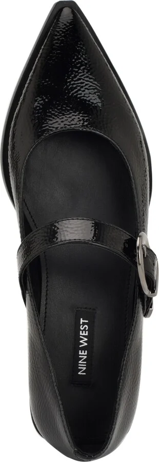 Nine West Women's Katrel Mary Jane Pointy Toe Flats - Image 8