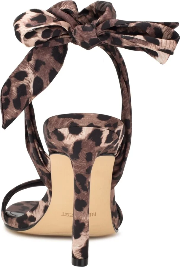 Nine West Women's Kelsie Ankle Wrap Sculpted Heel Sandals - Image 7