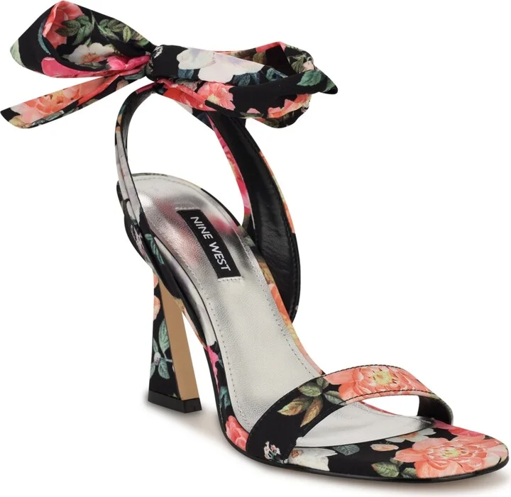 Black Summer Blooms Print