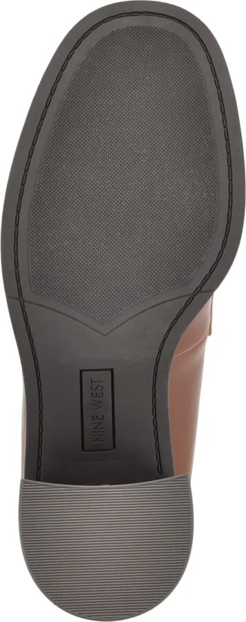 Nine West Women's Koolo Bit Slip-On Block Heel Loafers - Black/Cream - Image 10