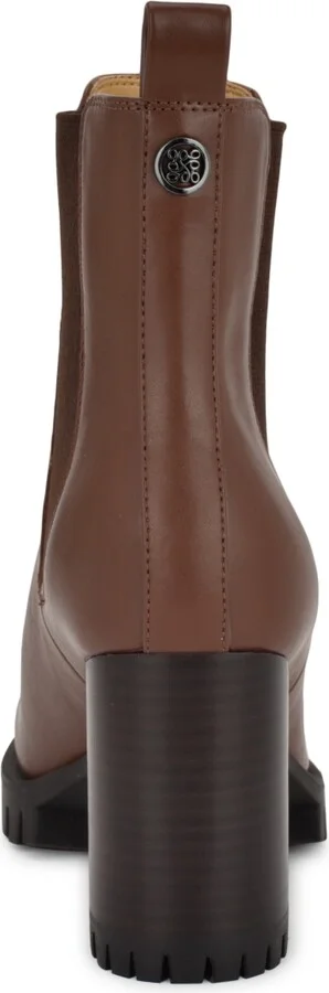 Nine West Women's Kort Lug-Sole Block Heel Dress Booties - Image 3