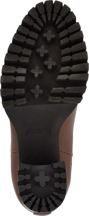 Nine West Women's Kort Lug-Sole Block Heel Dress Booties - Image 5