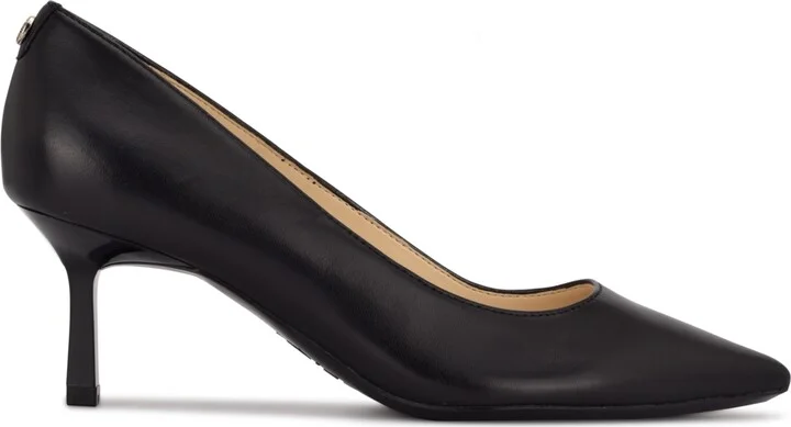 Nine West Women's Kuna 9X9 Kitten Heel Pointy Toe Dress Pumps - Image 10