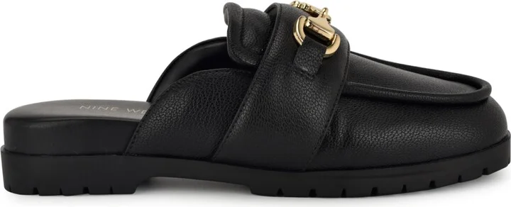 Nine West Women's Kunne Round Toe Slip-On Casual Mules - Image 2