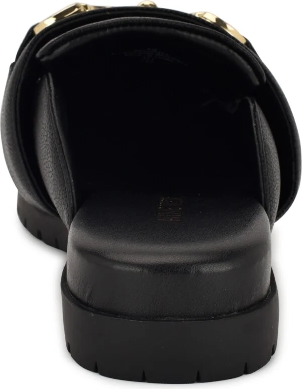Nine West Women's Kunne Round Toe Slip-On Casual Mules - Image 3