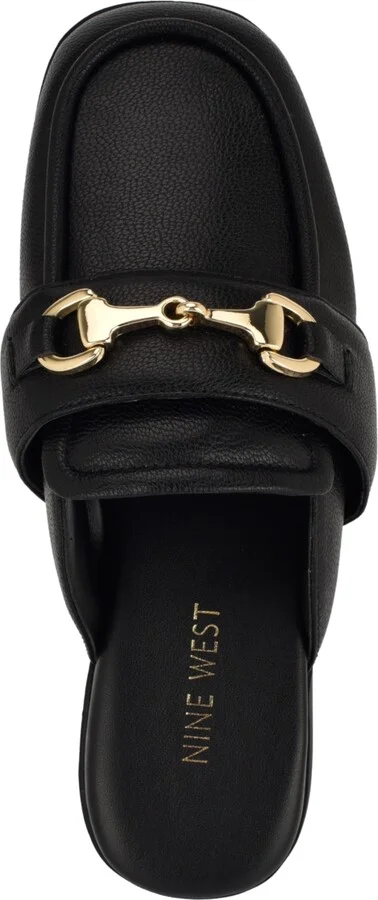 Nine West Women's Kunne Round Toe Slip-On Casual Mules - Image 4
